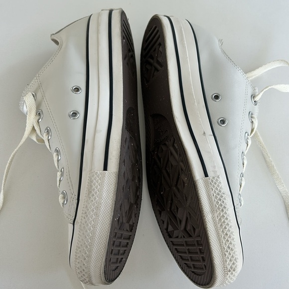 JAPAN LIMITED Edition CHUCK TAYLOR CONVERSE LEATHER ALL STAR OX WHITE 6.5/ 8.5/9 - Picture 5 of 15